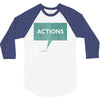 louder than words 3/4 Sleeve Shirt