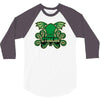 cthulhu mascot 3/4 Sleeve Shirt