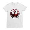 Rebel Alliance Logo Ladies Fitted T-Shirt