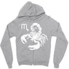 scorpio zodiac Zipper Hoodie