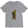 Bear in The Forest V-Neck Tee