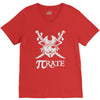 pi rate V-Neck Tee