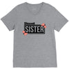 blessed sister with flower V-Neck Tee