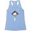 the clown father Racerback Tank