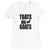 toats ma goat Ladies Fitted T-Shirt