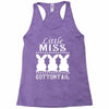 little miss cottontail cute bunny easter Racerback Tank