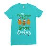 my first grade kids are smart cookies Ladies Fitted T-Shirt
