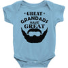 mens grandads bearded Baby Onesie