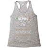 gemini christmas ugly sweater Racerback Tank