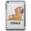 yoga pug exhale iPad Mini Case