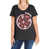 pizza1 Ladies Curvy T-Shirt