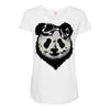 sunglasses panda Maternity Scoop Neck T-shirt