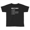 how to golf best trending Toddler T-shirt