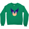 wolverine mask Crewneck Sweatshirt
