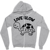 live slow Zipper Hoodie