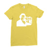 beethoven ghetto blaster Ladies Fitted T-Shirt