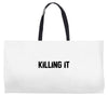 killing it bullet Weekender Totes