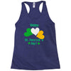 happy st patrik day Racerback Tank