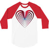 love red best 3/4 Sleeve Shirt