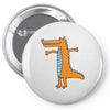 alligator Pin-back button