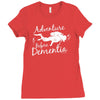 adventure before dementia 3 Ladies Fitted T-Shirt