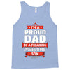 proud dad son Tank Top