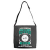 I Love Someone With Liver Cancer To The Moon And Back Adjustable Strap Totes