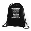 12 days of nursing Drawstring Bags