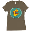 angry goldfish cartoon Ladies Fitted T-Shirt