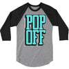 pop off pop up 3/4 Sleeve Shirt