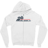 laser pointer Zipper Hoodie
