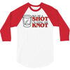 buy me a shot i'm tying the knot cute 3/4 Sleeve Shirt