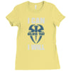 i can  i will Ladies Fitted T-Shirt