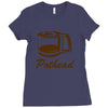 pothead Ladies Fitted T-Shirt