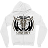 american cowboy Zipper Hoodie