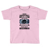 Never Underestimate A Man Who Watches Black Mirror And Was Born in Toddler T-shirt