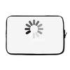 buffering  funny retro loading computer console fashion party Laptop sleeve
