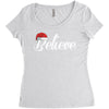 believe Women's Triblend Scoop T-shirt