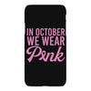 in october we wear pink iPhoneX