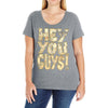 hey you guys Ladies Curvy T-Shirt