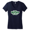 talk nerdy to me Women's V-Neck T-Shirt