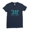 team jess Ladies Fitted T-Shirt