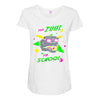 too zuul for school Maternity Scoop Neck T-shirt