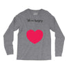 We're Hungry with Heart Long Sleeve Shirts