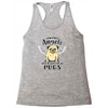 angel pug [converted] Racerback Tank