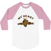 My Heart (a230) 3/4 Sleeve Shirt