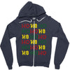 ho ho ho Zipper Hoodie