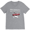 necessity is the mother V-Neck Tee