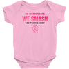 On Wednesdays We Smash The Patriarchy Baby Bodysuit