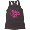 valentine's day Racerback Tank